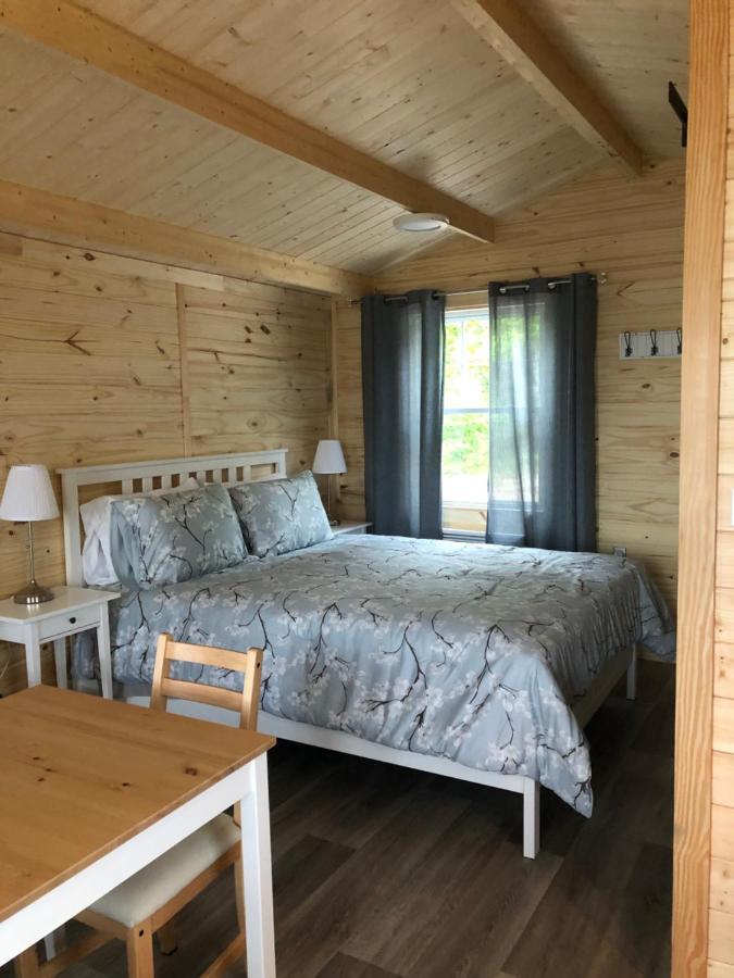 Les chalets de la colline inc Baie-Sainte-Catherine Esterno foto