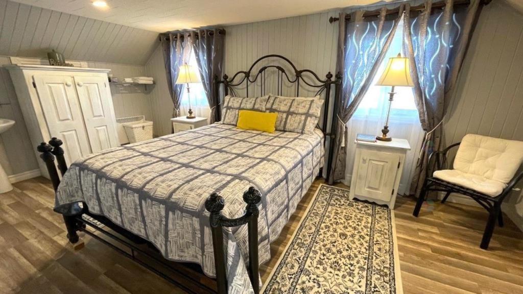 Les chalets de la colline inc Baie-Sainte-Catherine Esterno foto