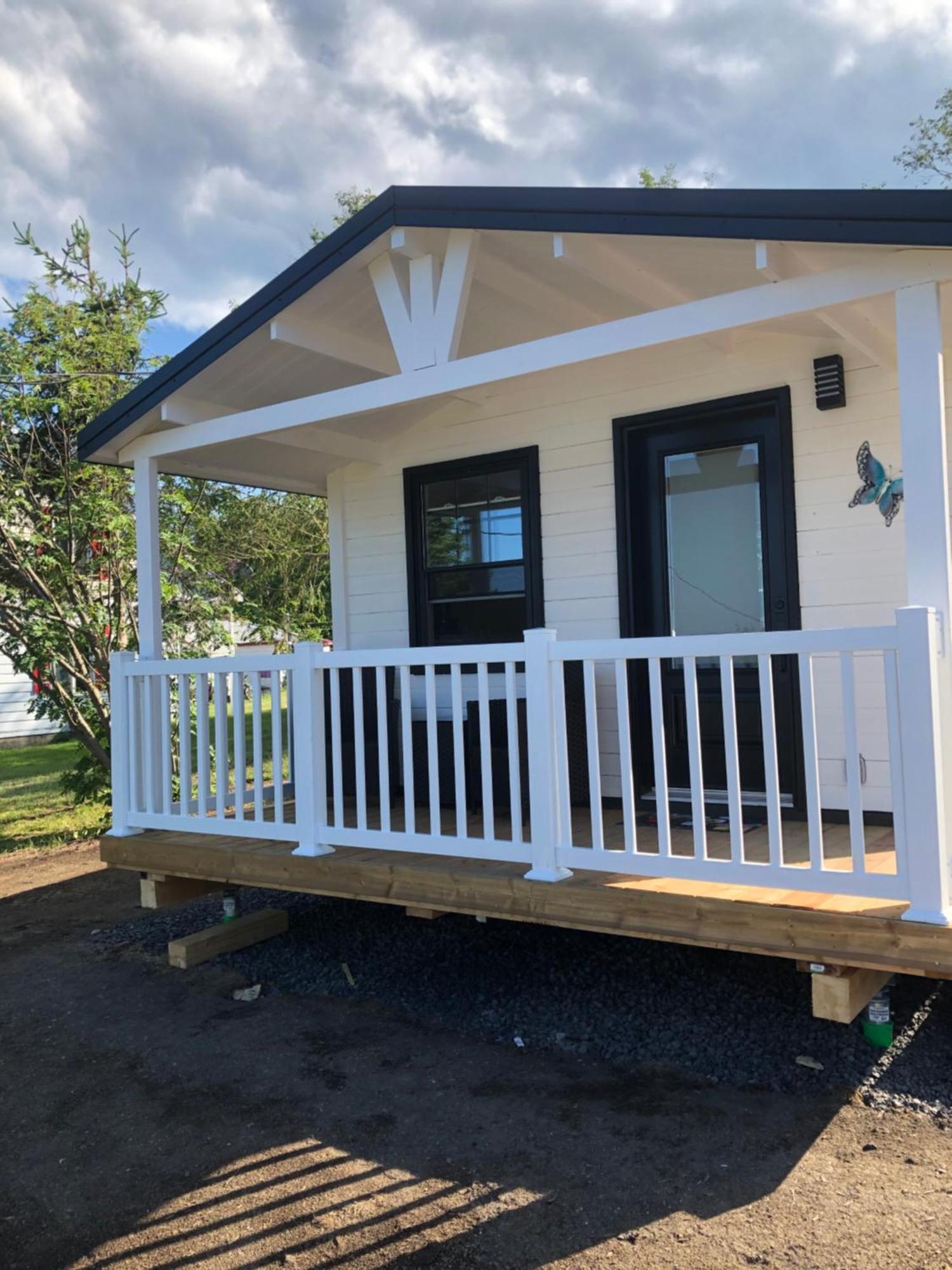 Les chalets de la colline inc Baie-Sainte-Catherine Esterno foto