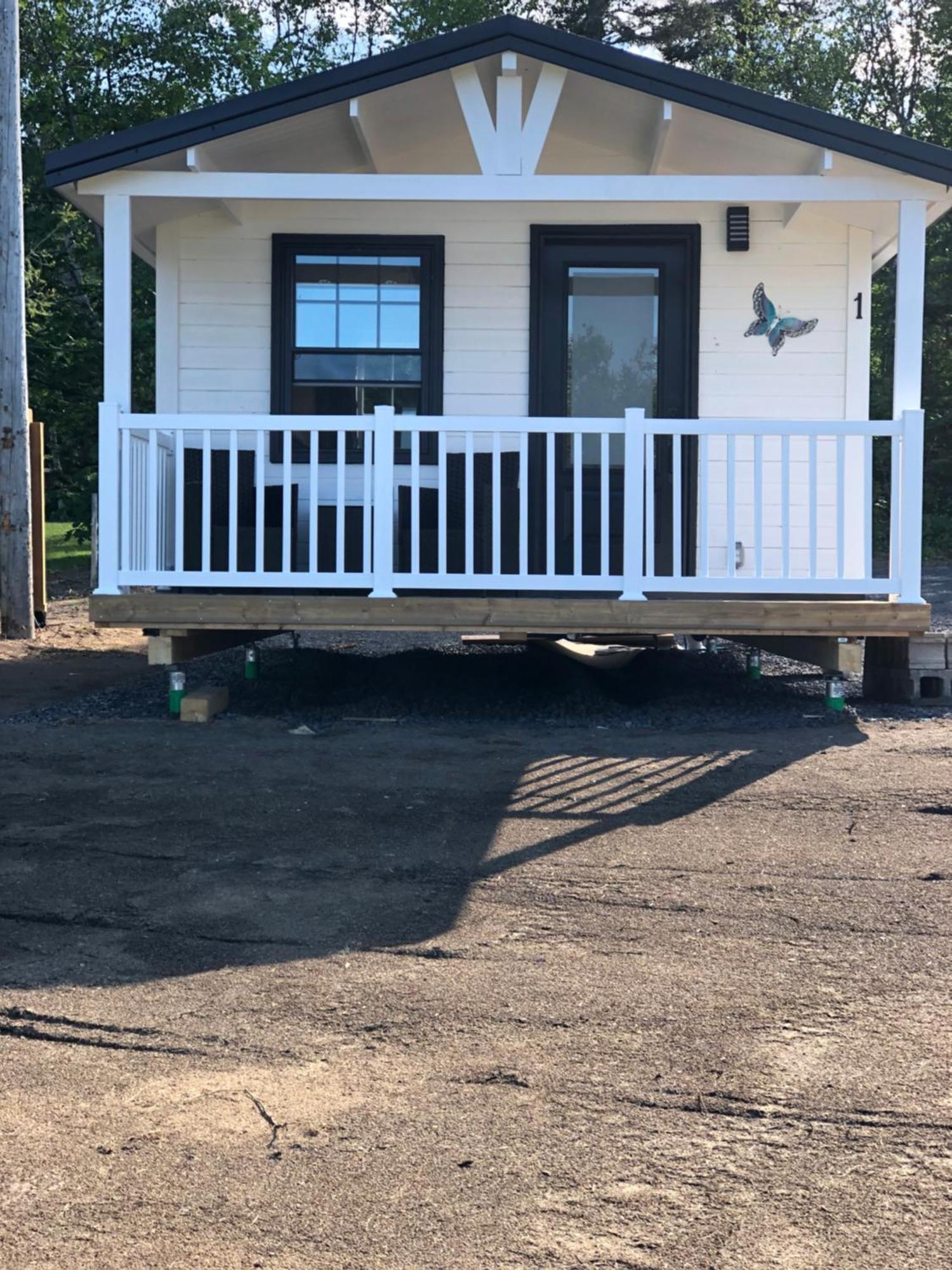Les chalets de la colline inc Baie-Sainte-Catherine Esterno foto